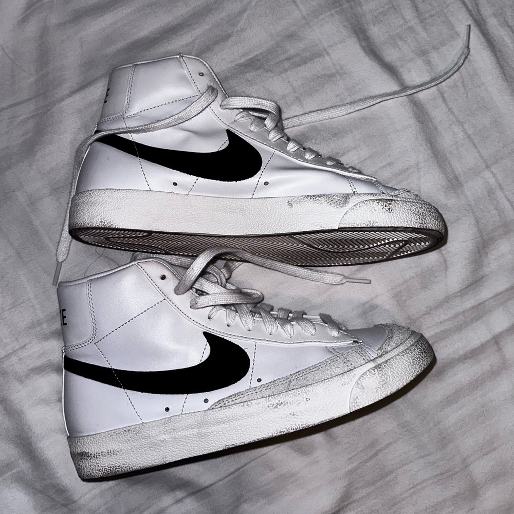 Nike high top blazers